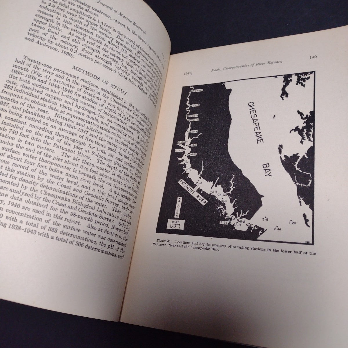 Journal of Marine Research Volume VI, 1947 #3 -Paperback Ex Libris