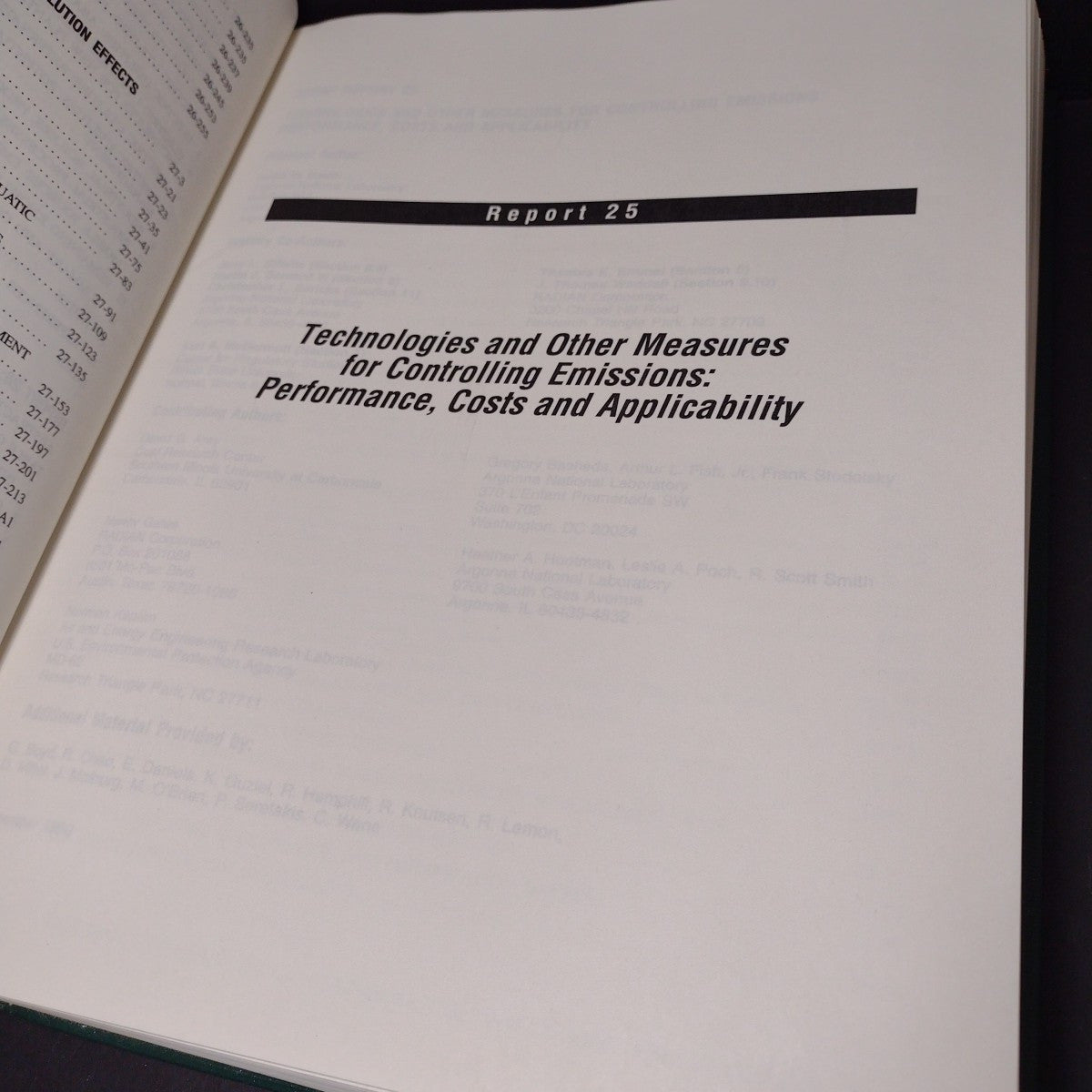 Acidic Deposition: State of Science and Technology Volume IV, NAPAP -1991 HC