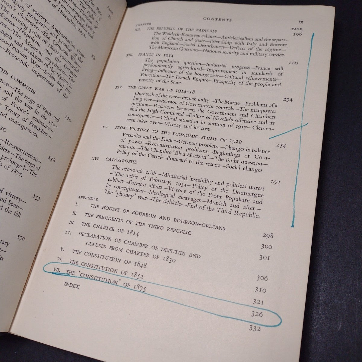 France 1814-1940 by J. P. T. Bury -Hardcover 1956 Reprinting -Ex Libris Notes