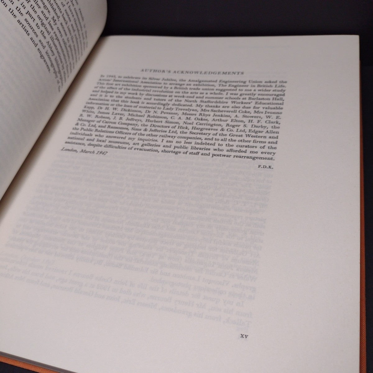 Art and the Industrial Revolution by Francis D. Klingender -Hardcover 1968