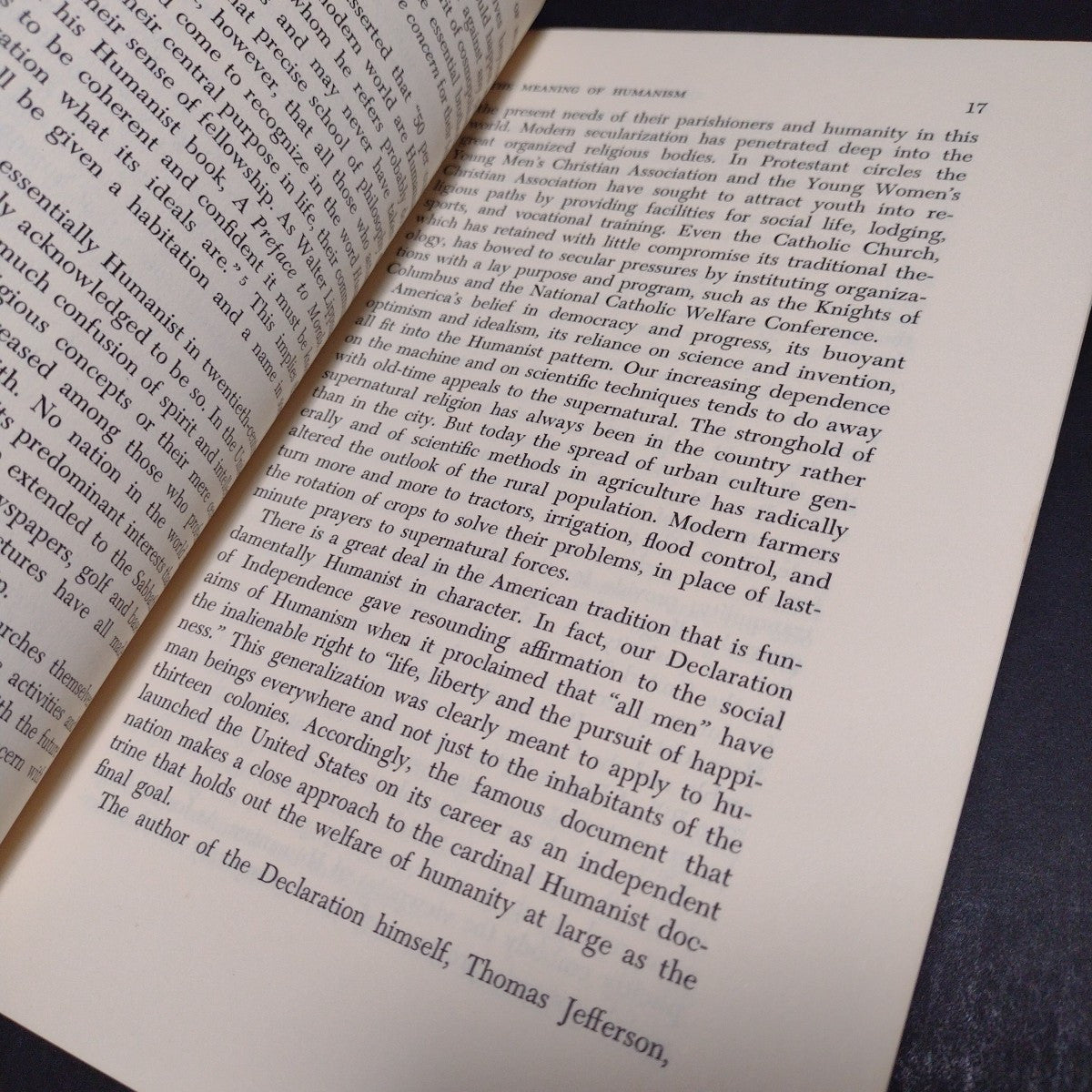 The Philosophy of Humanism by Corliss Lamont -Paperback 1967 5th Edition Revised