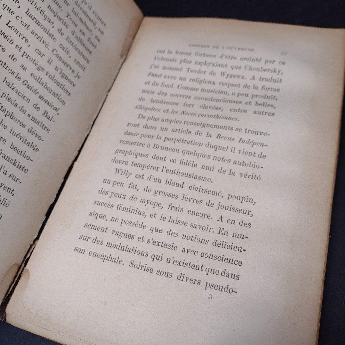 Lettres De L'ouvreuse: Voyage Autour De La Musique - Deuxième Mille, 1890
