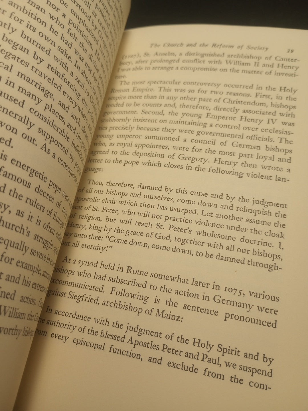 Marshall W. Baldwin THE MEDIAEVAL CHURCH  1st Edition 14th Printing