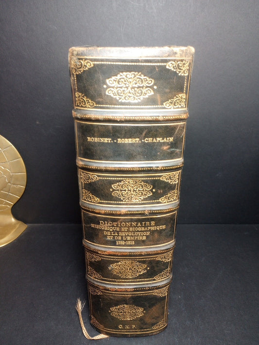 1898 Historical and biographical dictionary of the Revolution and the Empire