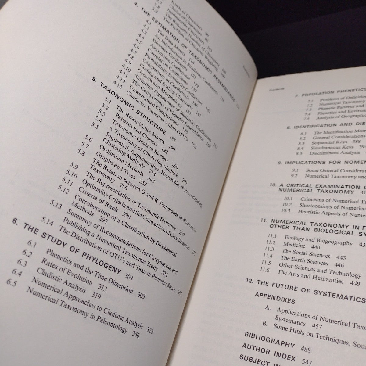 Numerical Taxonomy by Peter Sneath -1973 Hardcover