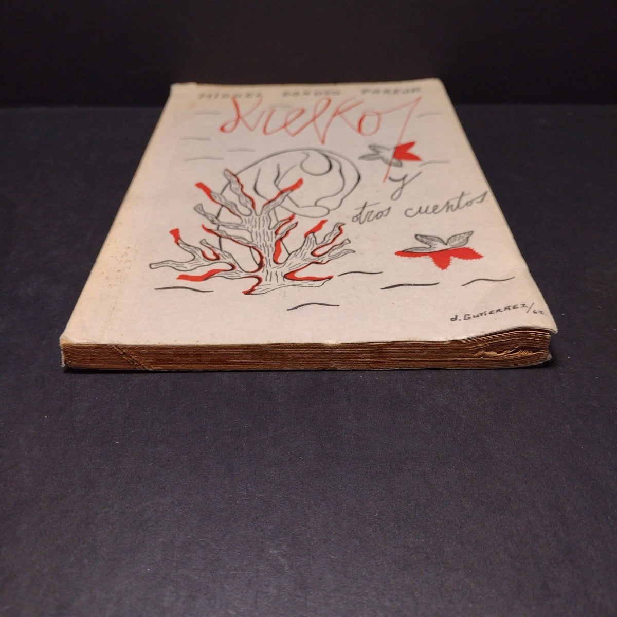 Krelko Y Otros Cuentos, Miguel Donoso Pareja -1962 Spanish Paperback Signed Copy