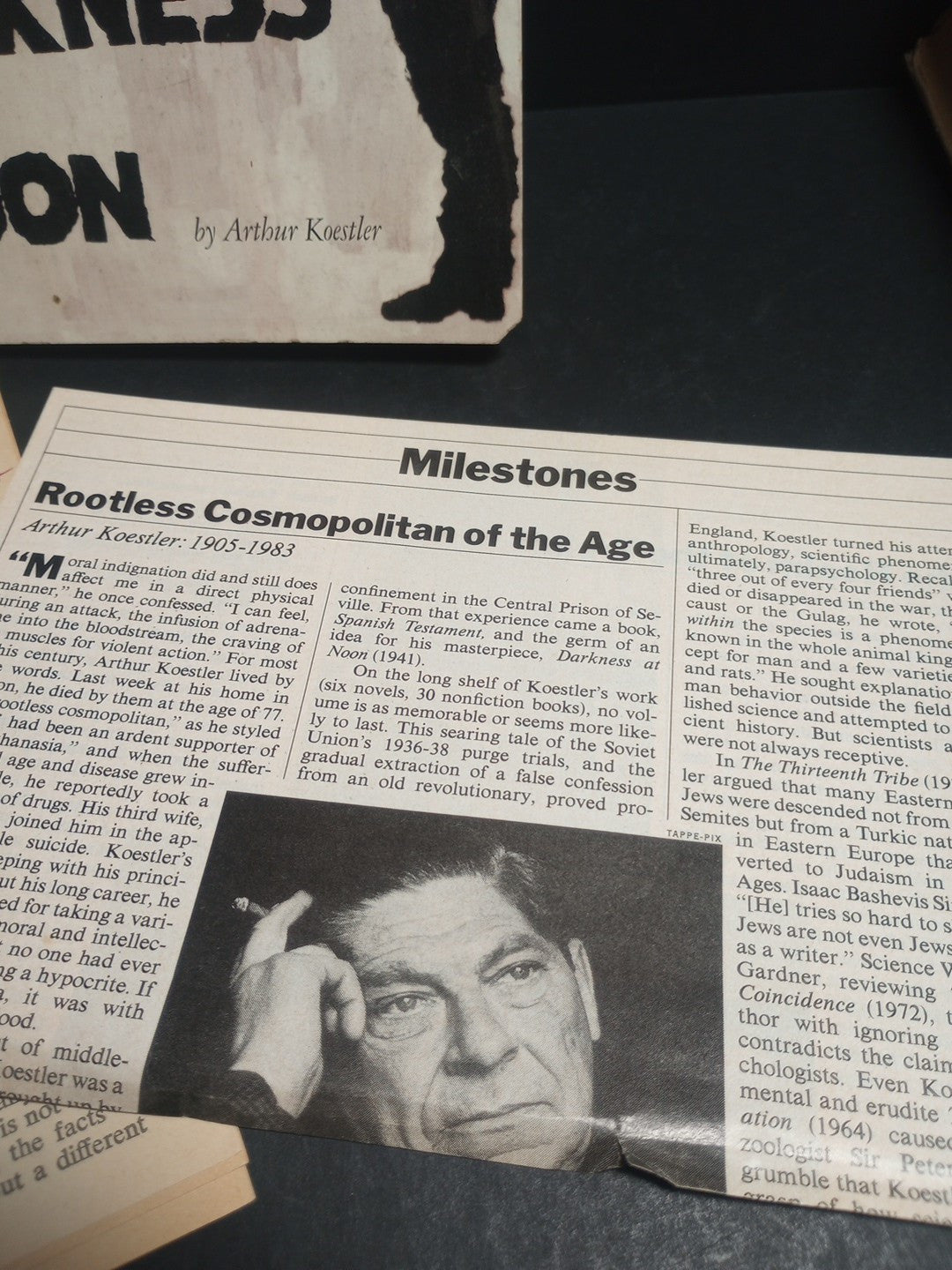 Arthur Koestler - Darkness at Noon (Time Reading Program, 1962)