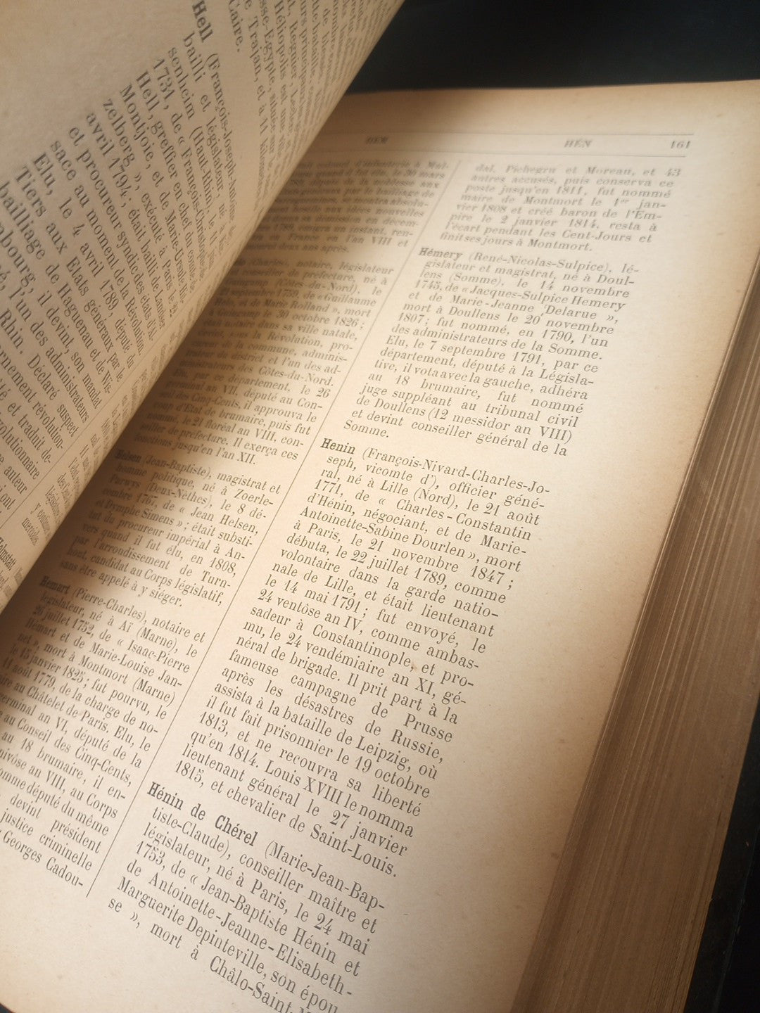 1898 Historical and biographical dictionary of the Revolution and the Empire