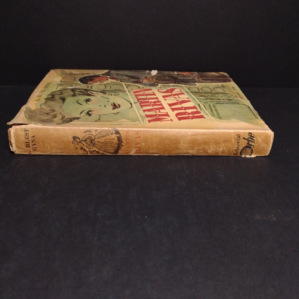 Martin Rivas, A. Blest Gana -1943 Spanish Paperback, Editorial Orbe