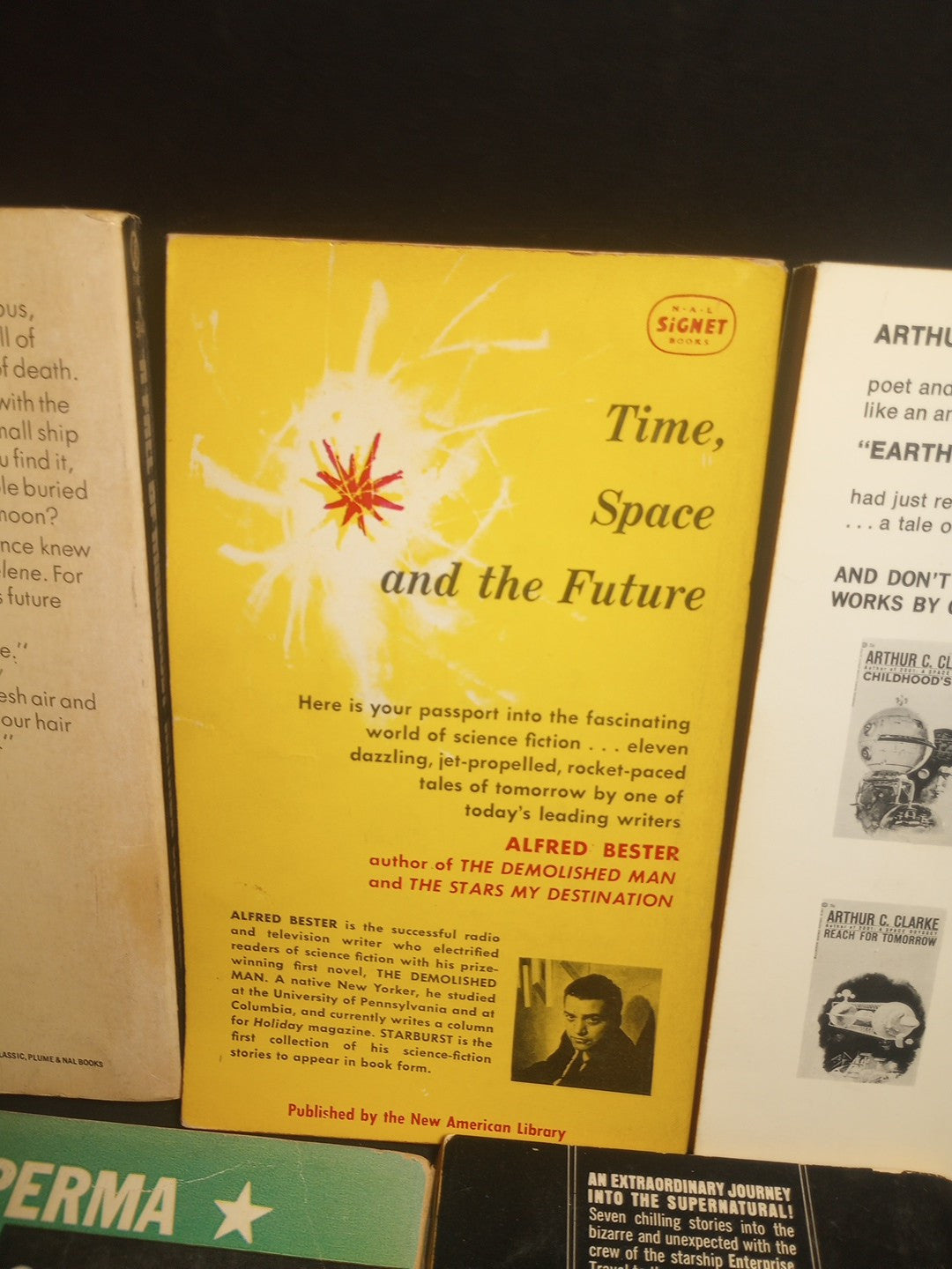 Sci Fi Book Bundle Star Trek Blish Arthur C. Clarke