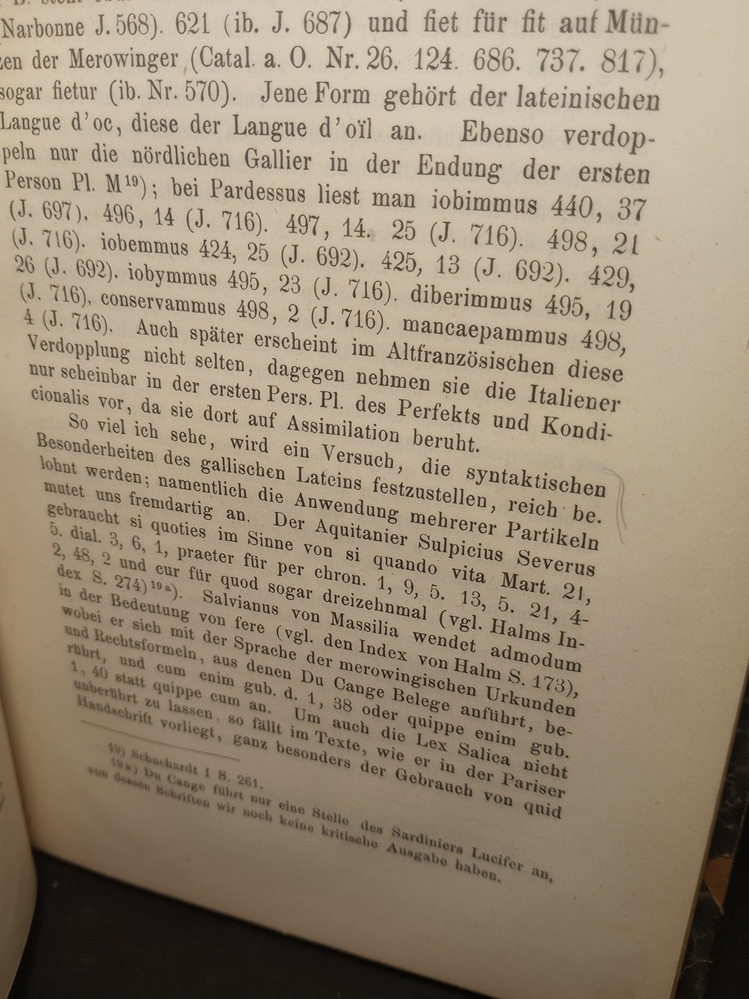 The local variations of the Latin language... Dr Karl Sittl German 1st edition