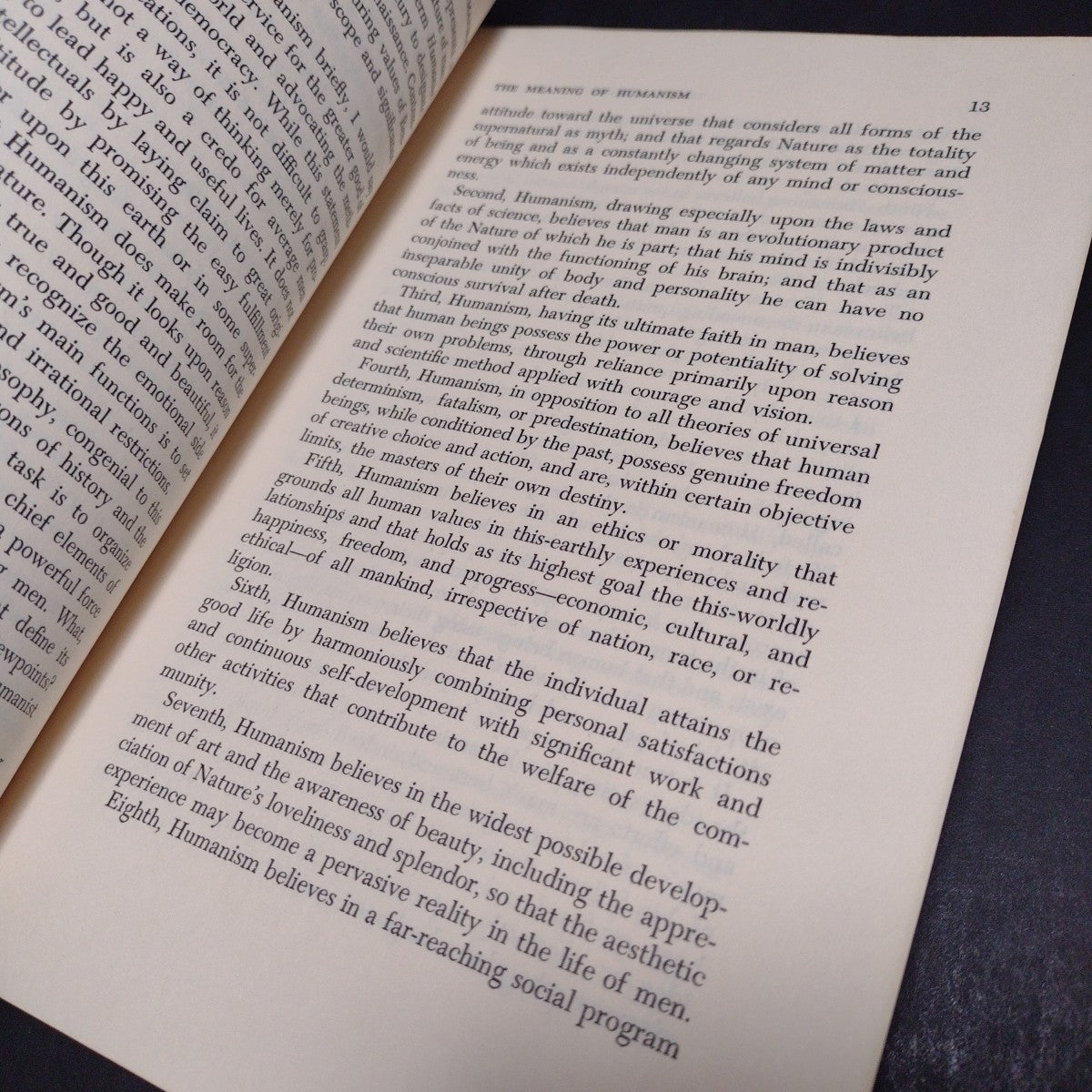 The Philosophy of Humanism by Corliss Lamont -Paperback 1967 5th Edition Revised