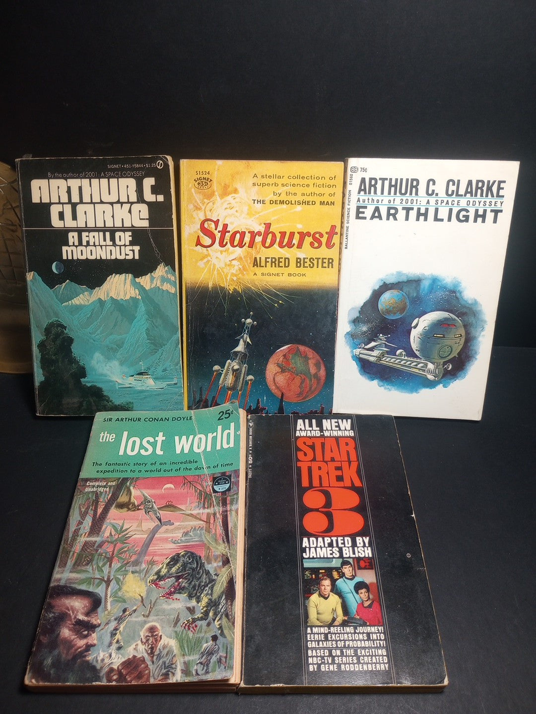 Sci Fi Book Bundle Star Trek Blish Arthur C. Clarke