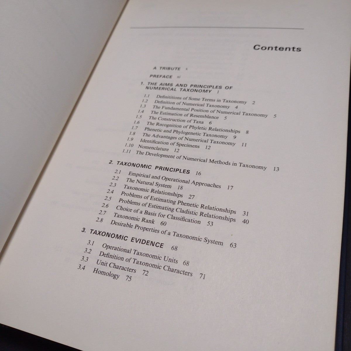 Numerical Taxonomy by Peter Sneath -1973 Hardcover