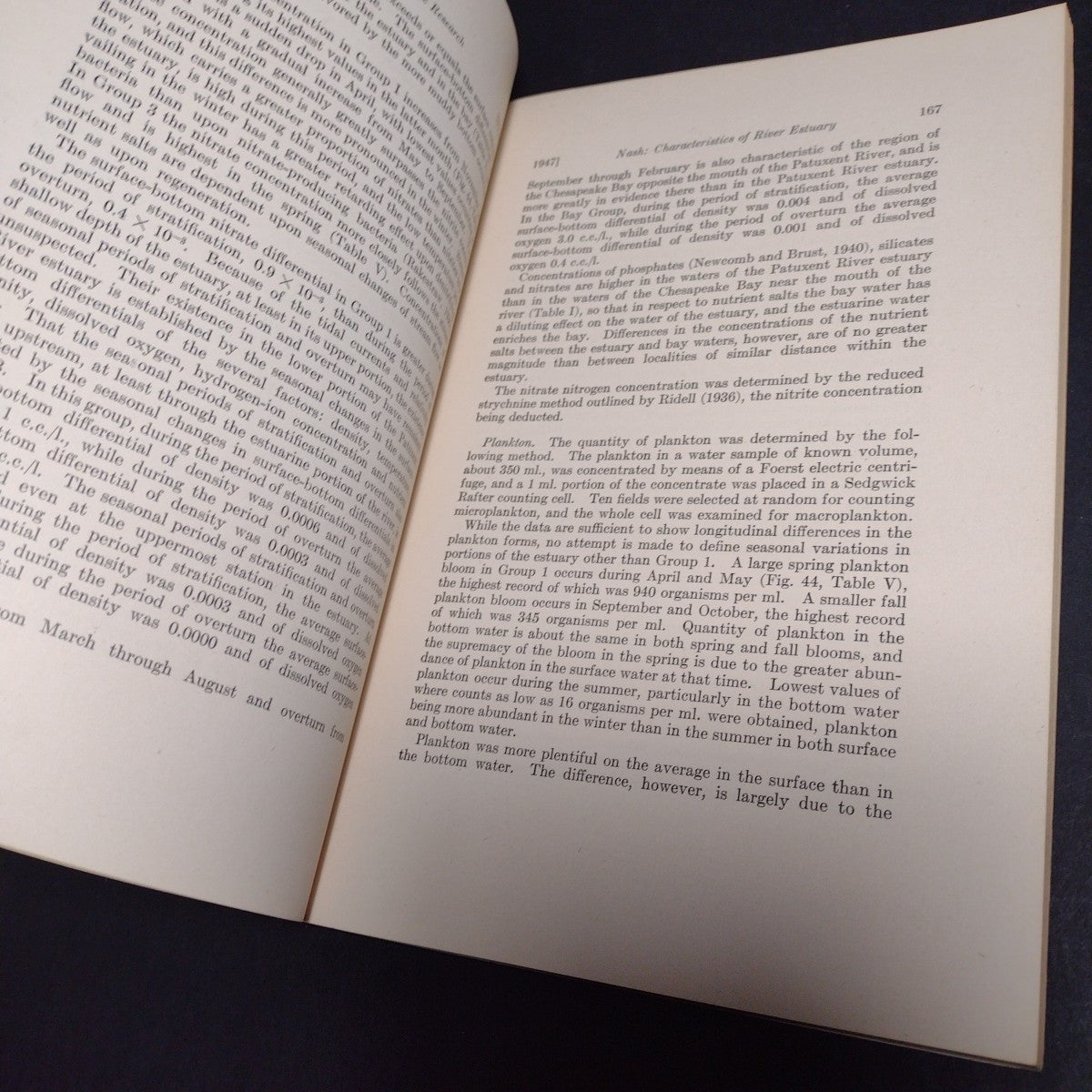 Journal of Marine Research Volume VI, 1947 #3 -Paperback Ex Libris