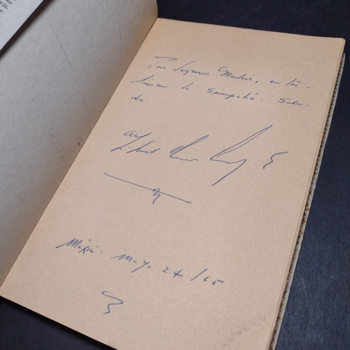 Krelko Y Otros Cuentos, Miguel Donoso Pareja -1962 Spanish Paperback Signed Copy