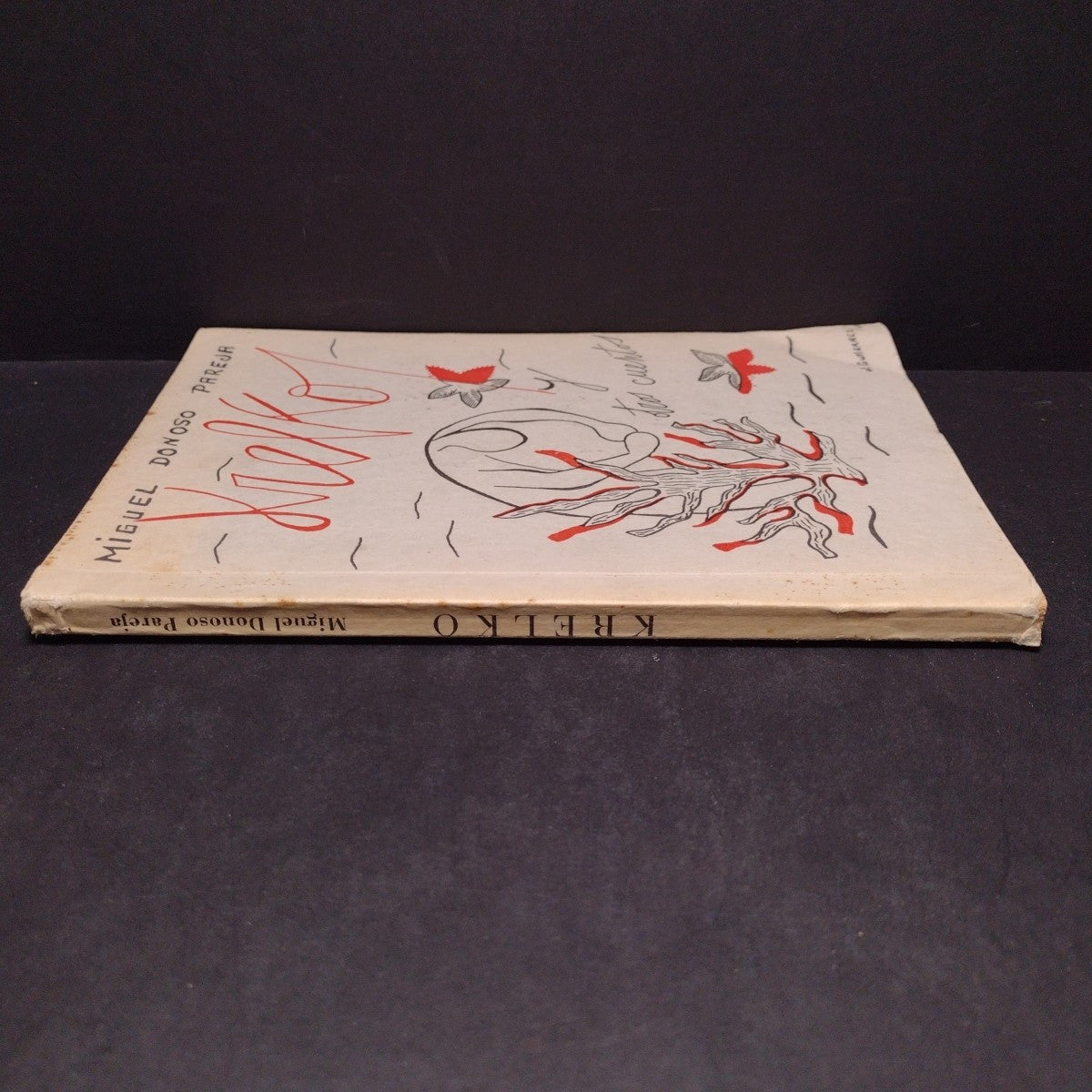 Krelko Y Otros Cuentos, Miguel Donoso Pareja -1962 Spanish Paperback Signed Copy