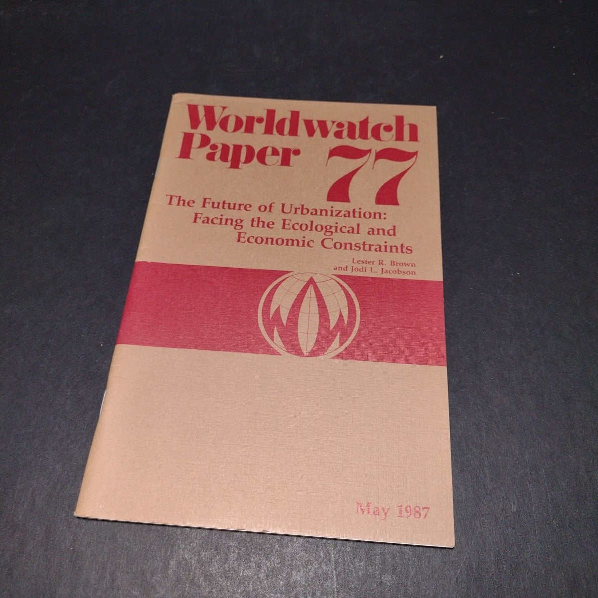 Worldwatch Paper, Lot of 21 Issues 1978-1992, Sustainability Politics Population