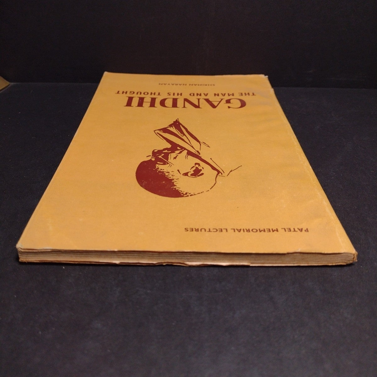 Gandhi: The Man and His Thought by Shriman Narayan -1969 Signed Paperback