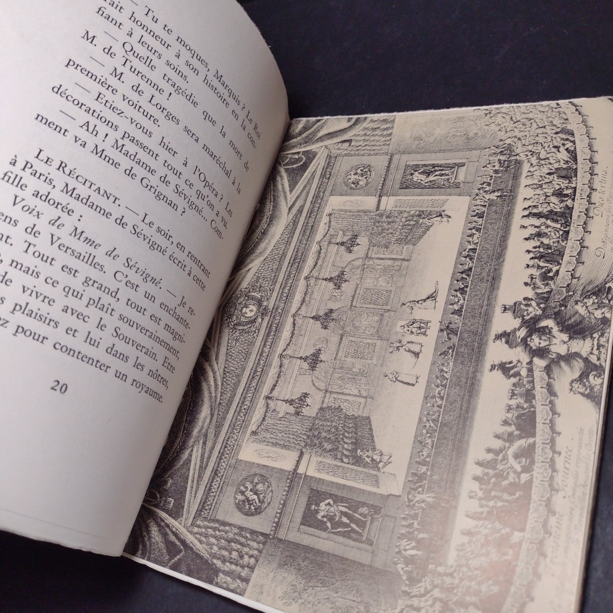 Le Poeme De Versailles, Andre Maurois -1954 French Paperback