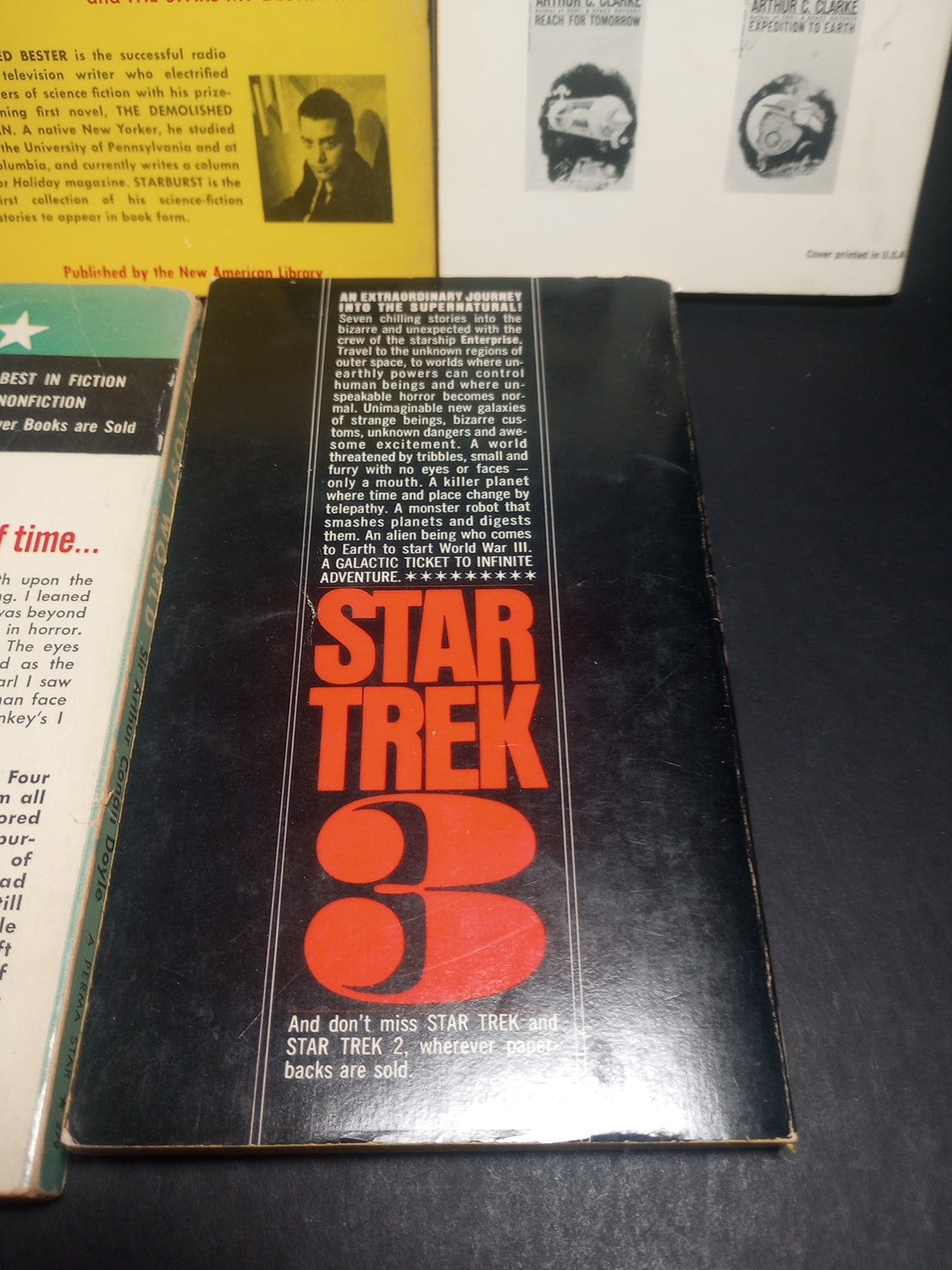 Sci Fi Book Bundle Star Trek Blish Arthur C. Clarke