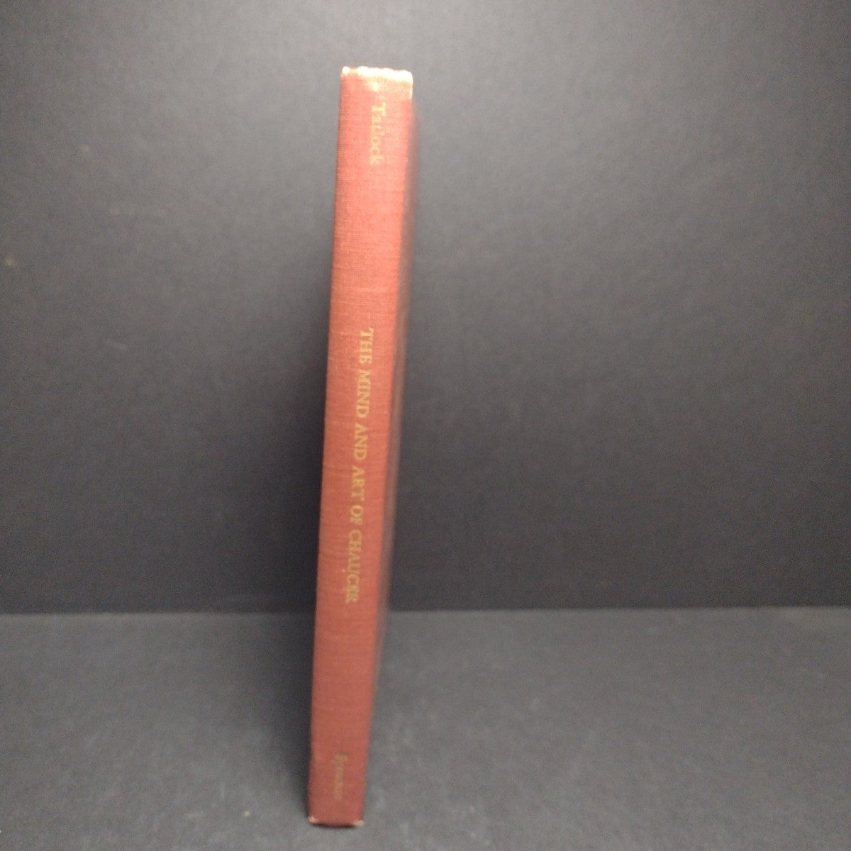 The Mind and Art of Chaucer by J. S. P. Tatlock -Hardcover 1950