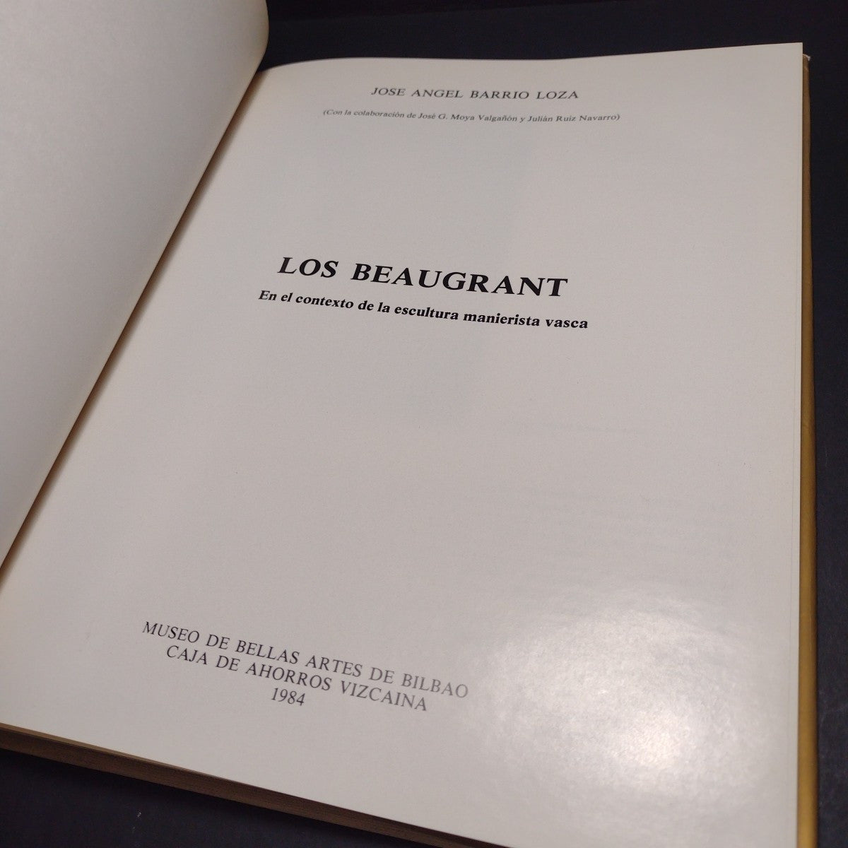 LOS BEAUGRANT EN EL CONTEXTO DE LA ESCULTURA MANIERISTA VASCA by Jose A. B. Loza