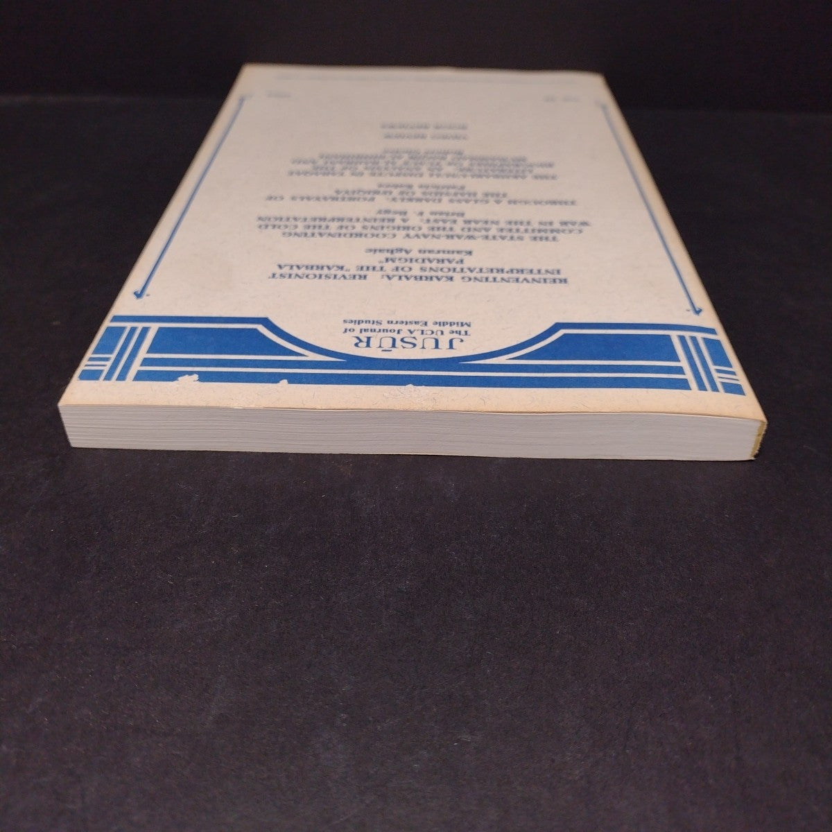 JUSUR: The UCLA Journal of Middle Eastern Studies Volume 10 1994