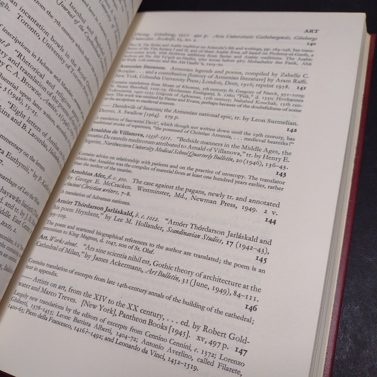 Bibliography of English Translations From Medieval Source, 1943-1967 -1974 HC
