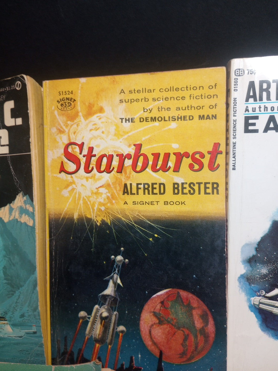 Sci Fi Book Bundle Star Trek Blish Arthur C. Clarke
